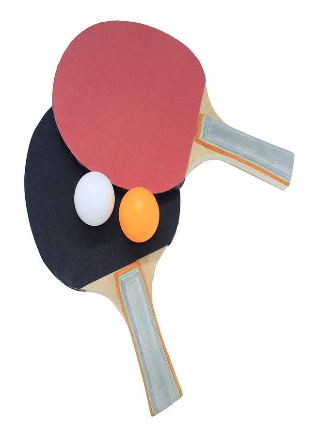 Glan Wooden Table Tennis Racket Set for Kids Boys and Girls Sports Accessories for Home and School Use - Image 1